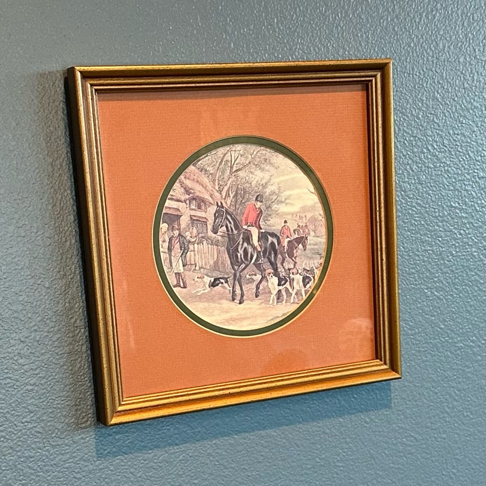Beautiful vintage framed art by William Joseph Shayer